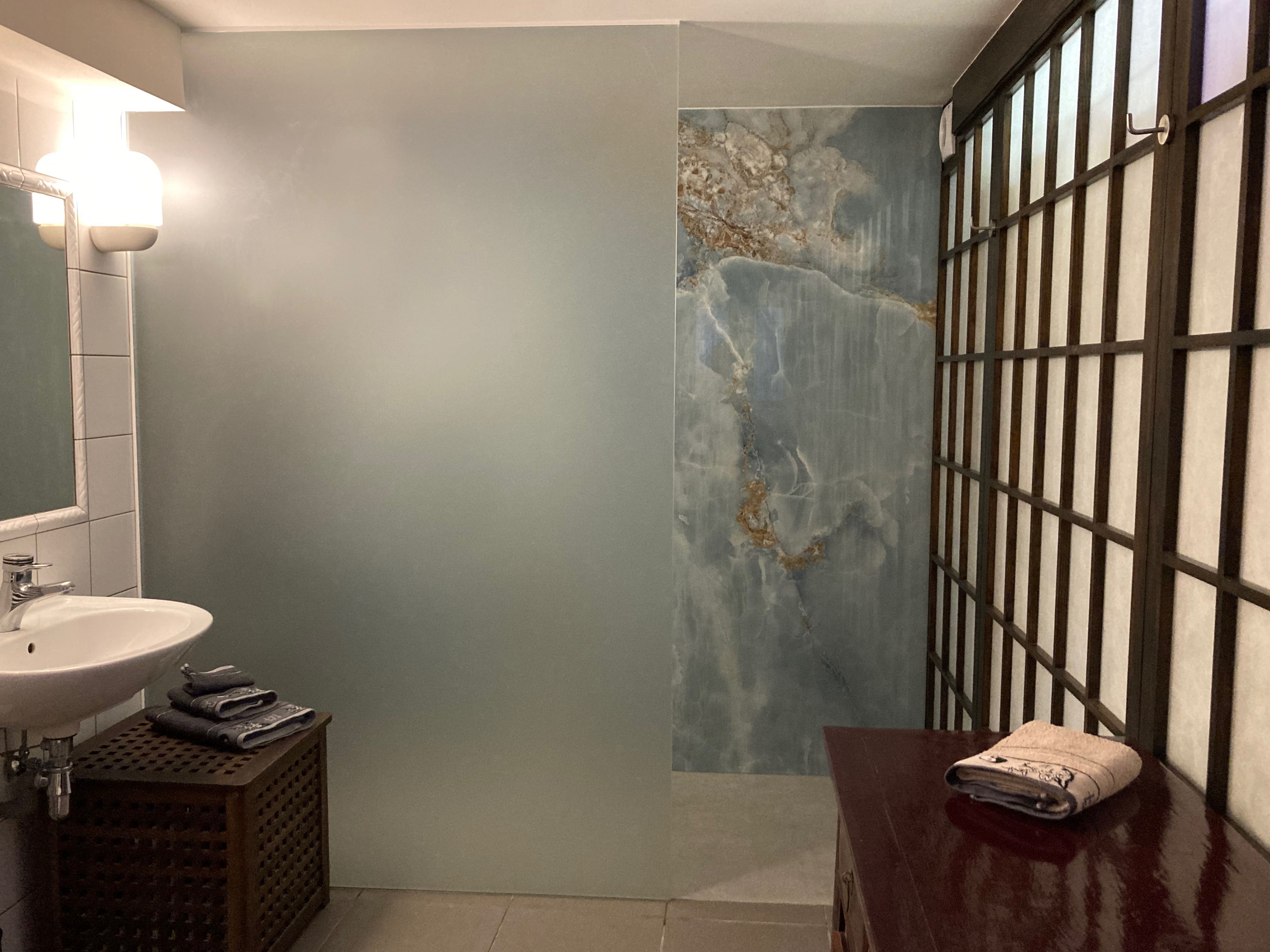 salle de bain du duplex Zen